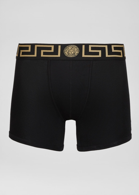 Boxeri Versace Versace Greca Border Barbati | UERDQIY-83